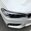 For BMW 5 Series G30 G31 2pcs ABS Glossy Evil Headlight Eyelids Eyebrows M5 520 525 530 540 2017- 3D Stickers