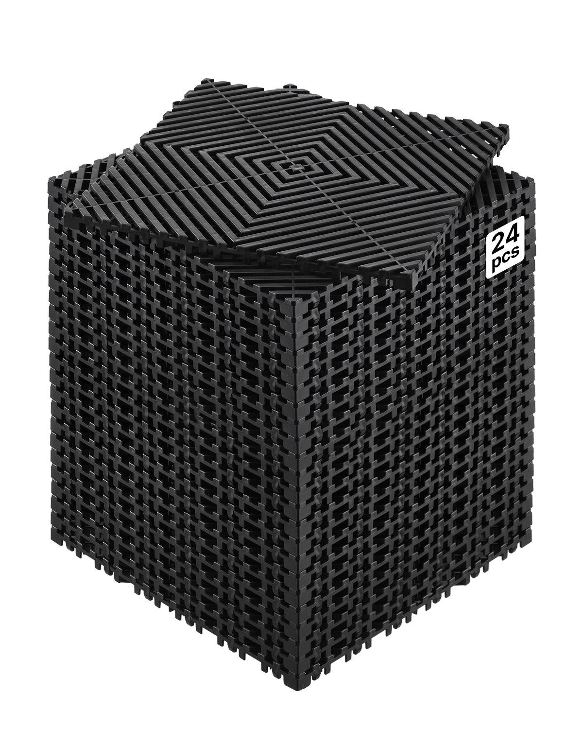 VEVOR Interlocking Drainage Mat, 12" x