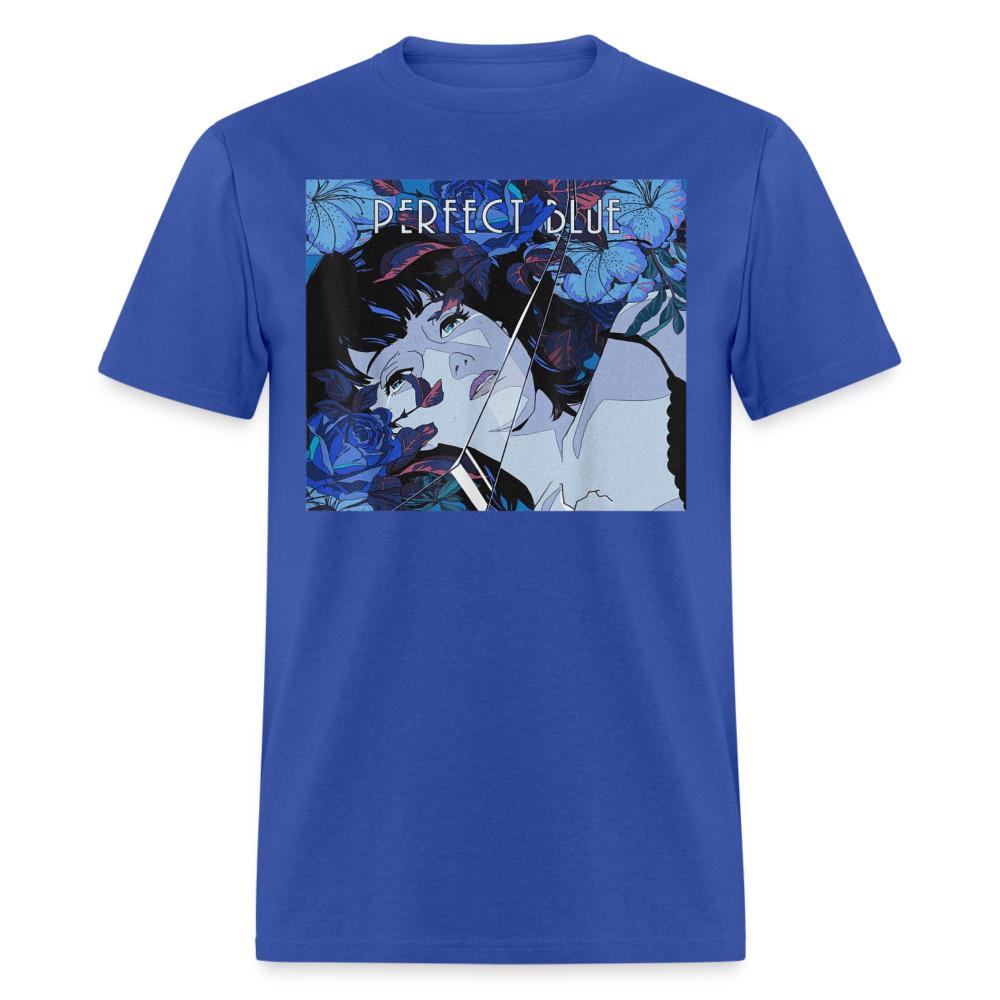 Simple Classic Cute Japanese Anime Girl Perfect Blue T-Shirt