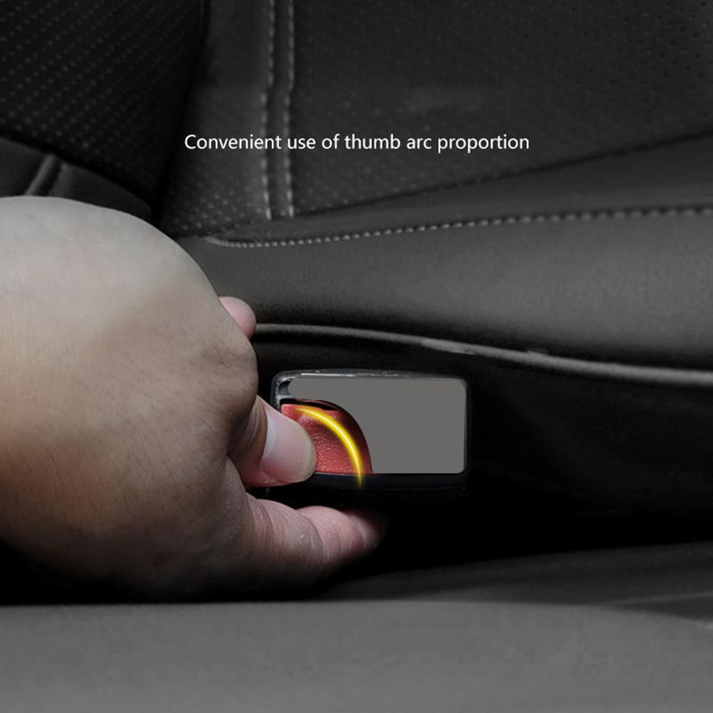 Car Seat Belt Clip Universal Seat Belt Buckle Car Metal Seat Belt Clips Car Seat Belt Silencers Plugs