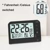 Large Screen Digital Alarm Clock with LCD Display Backlight Temperature Battery Operated for Students and Professional