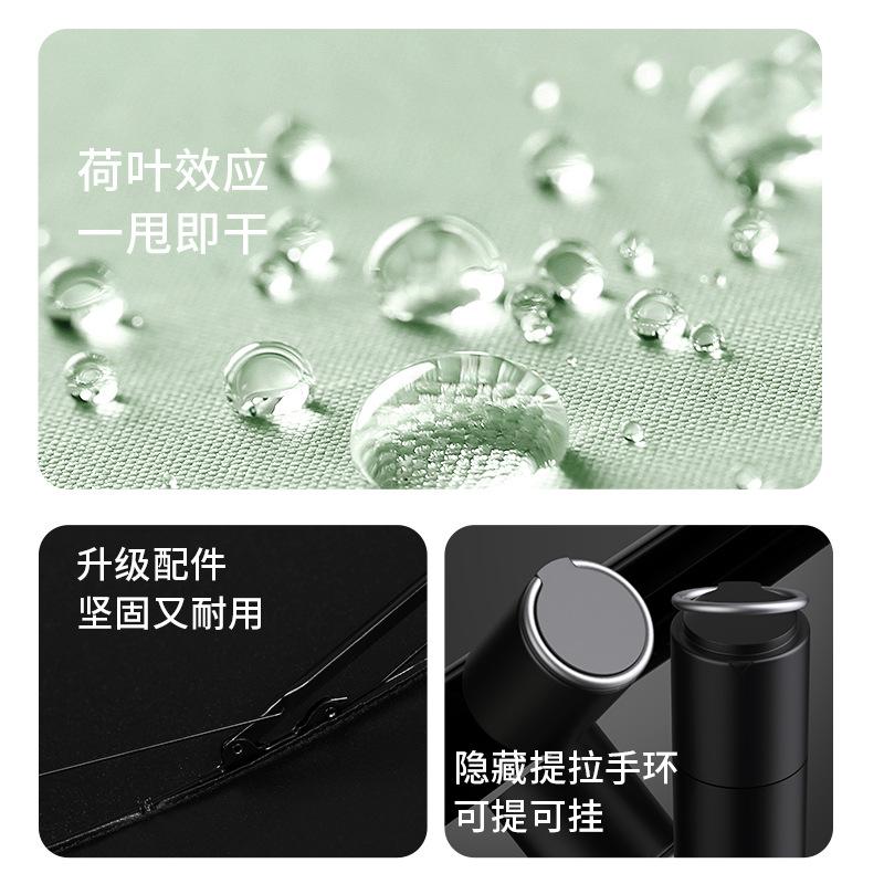 ins manually enlarged double umbrella summer windshield sun protection parasol female UV protection