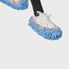 Chenille Lazy Mopping Slippers: Removable, Washable Floor Cleaning Shoe Covers.