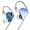 ND DD3 4 Modes Adjustable In-Ear Earphones HiFi Sound Wired Headphones, No Mic Tuned Version - Blue