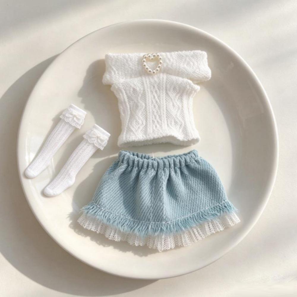 2 Styles Dolls Jeans Short Mini Skirt  for ob24 OB22 Dolls/for Azones YMY Doll/for Blyth Doll