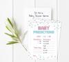 Inkdotpot Gender Reveal Baby Shower Game Set Of 50 BabyA  AlphabetA  ABCA  Game Ita    s A Boy Ita    s A Girl Party