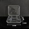 Disposable Thickened Food Container 3 4 5 Compartments with Lid for Canteen Business Meal Delivery