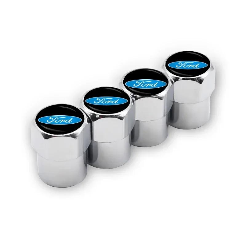 

Car Sticker Car Sticker Ford 4Pcs Automobiles Tyre Valve Caps Car Wheel Tire Rim Stem For Ford Focus 2 3 Mk3 F150 Ranger Fusion срібний