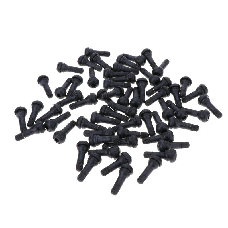 100x TR-413 Tire Valve Stems Truck Car Rubber Industrial Replacement