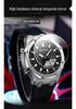 Sanda Octagonal Multifunctional Luminous Waterproof Men's Watch