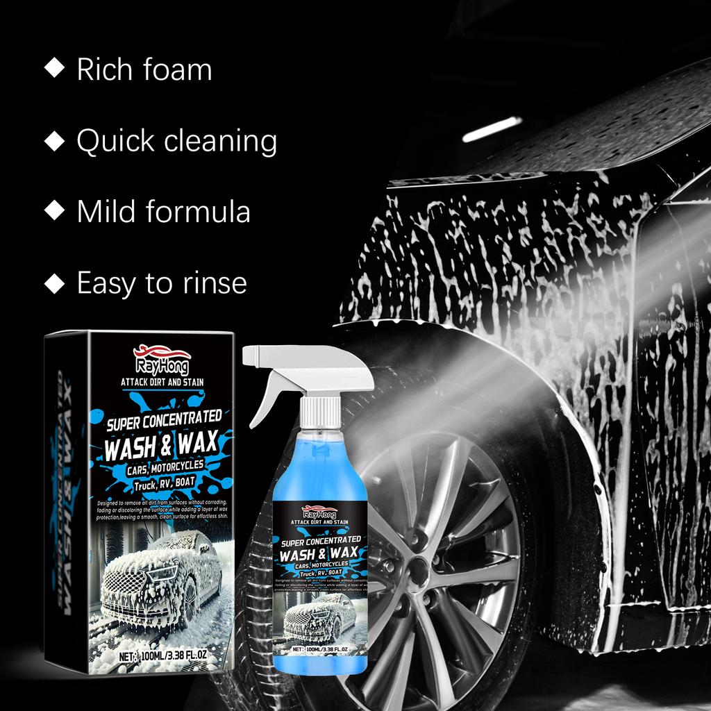 Car Wash Shampoo Super Foam Paint Detailing Car Products Car Accessories Exterior Auto Detailing Cleaning Care Materials 100ml