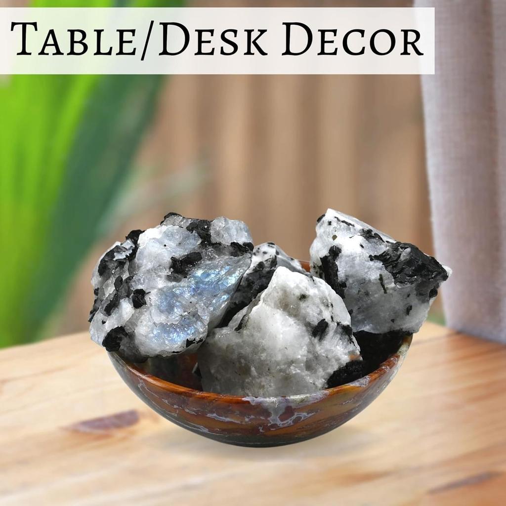 25 bis 50 MM Rohgröße, Natürlicher Heilstein, weißer Regenbogen, Rohstein, Rohstein, Feuerstein zur Schmuckherstellung