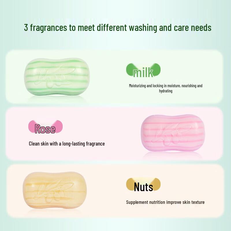 Foretty Rose Moisturizing Soap 2-Pack