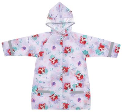 Skater Raincoat Kids Disney Ariel Suitable Height 110-125cm RACO1N-A