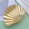 Elegant Gold Metal Seashells Hair Claw for Women Stylish Clip Crab Clamp Hairwear Hair Shaping Claw Clip for Daily Use