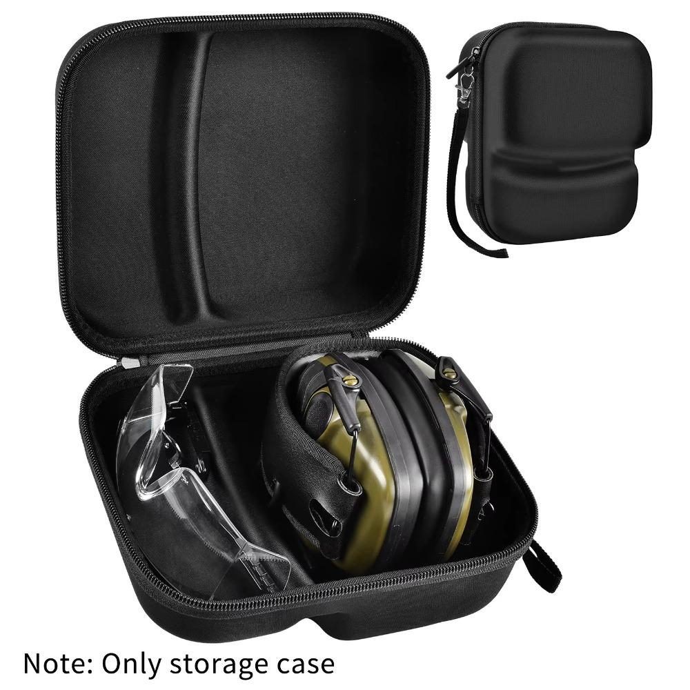 Eva Zipper Earmuff Protection Bag Waterproof Headphone Organizers Case  Hearing Protection