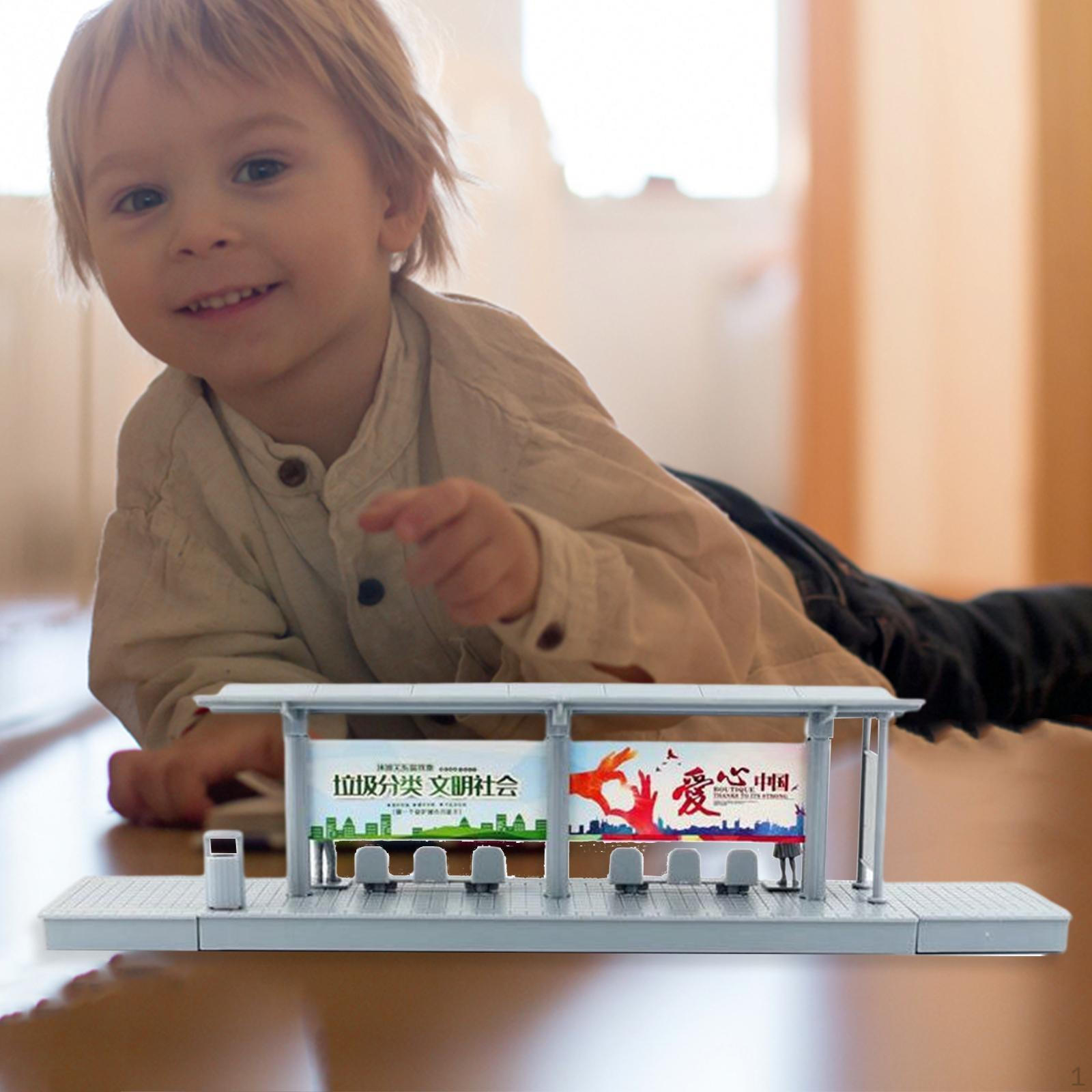 

Train Accessories, Platform, Durable Railway, Overview, Freely Matching Plastic Building Blocks Kit Platform