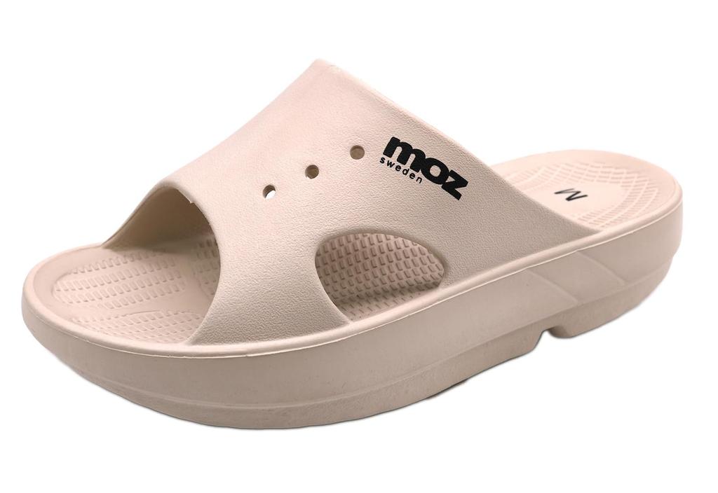 Mozu Lightweight EVA Slide Recovery Comfortable and Comfortable for Cute Sports Sandals for Size 3E Women's Sandals, Sandals, Walking, Winter, Ivory,