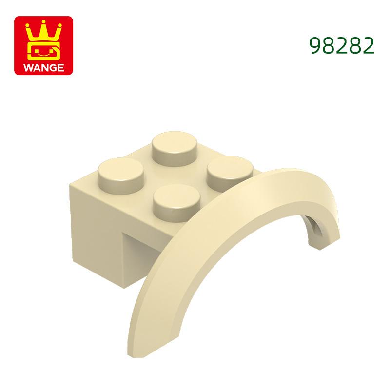 

73Pcs/lot 98282 Mudguard 4x21/2x1 Block Moc Hue Arch Round Wheel Fenders Compatible with Brick DO-IT-YOURSELF Children Plaything Assembly about 73pcs