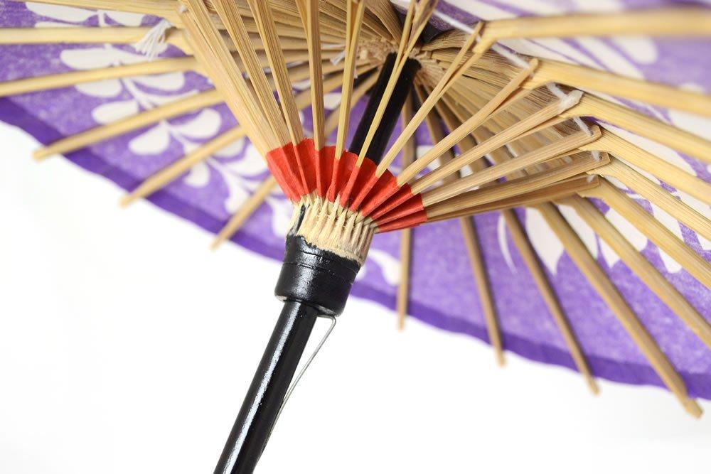 Mini Umbrella, Traditional Japanese Umbrella, Japanese-Style Decorative Ornament, Mini 1130003797993 (Red Wisteria)