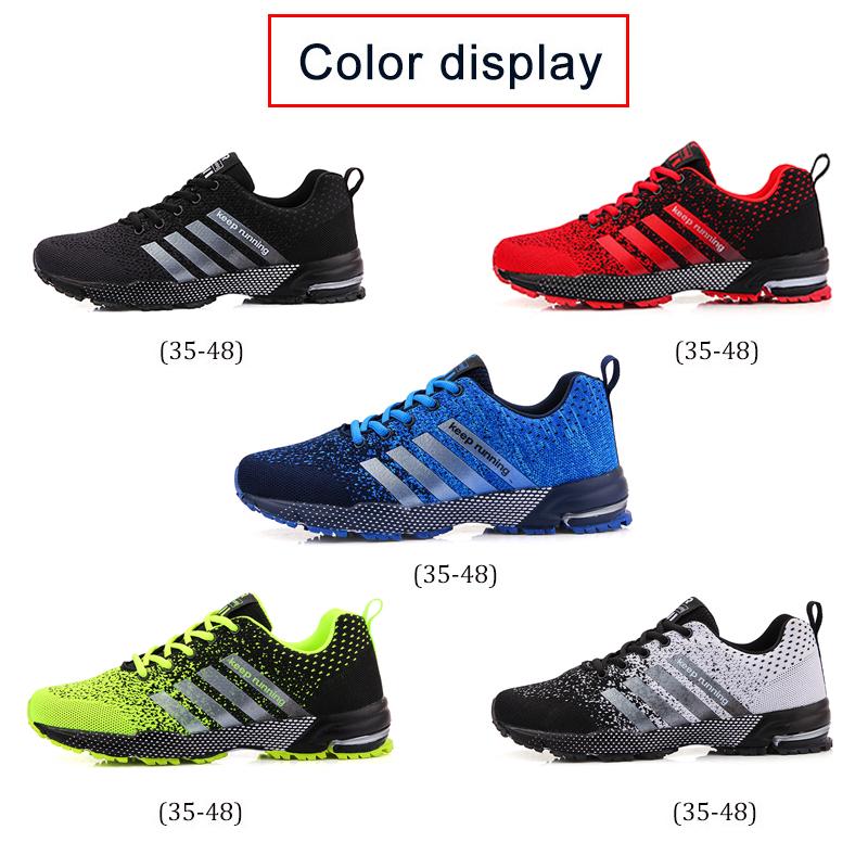 Women Sneakers New Breathable Casual Comfortable Stable Shock Absorption Light Women Sport Shoes Size 48  Men Shoes Runing Shoes