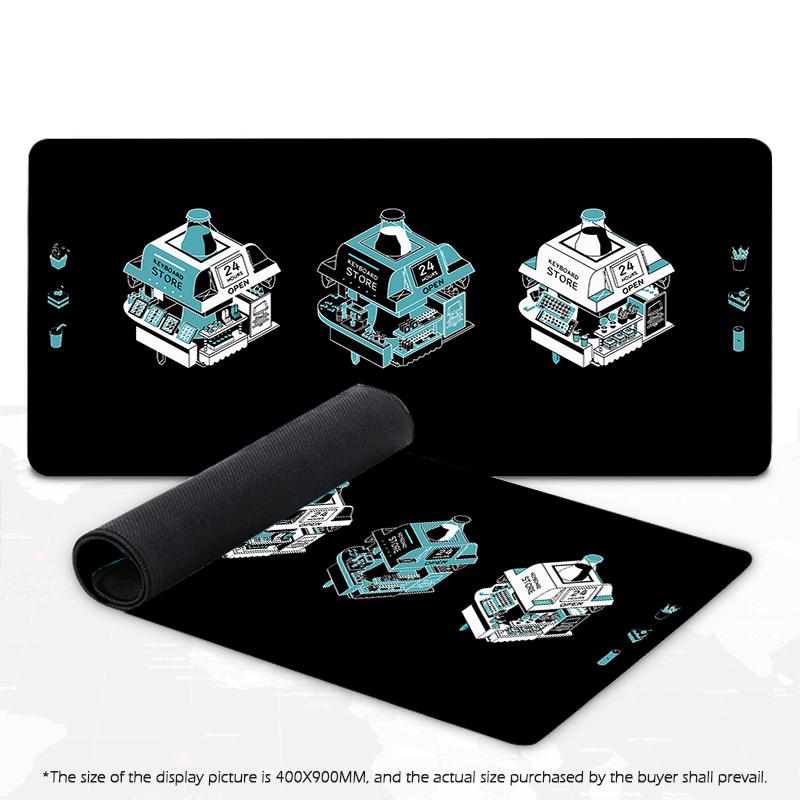 Japanese Art Mouse Pad Desktop Keycap Switch Mat Extended Desk Mousepad Latop Table Carpet Pc Gamer Computer Mat Gaming Game Mat
