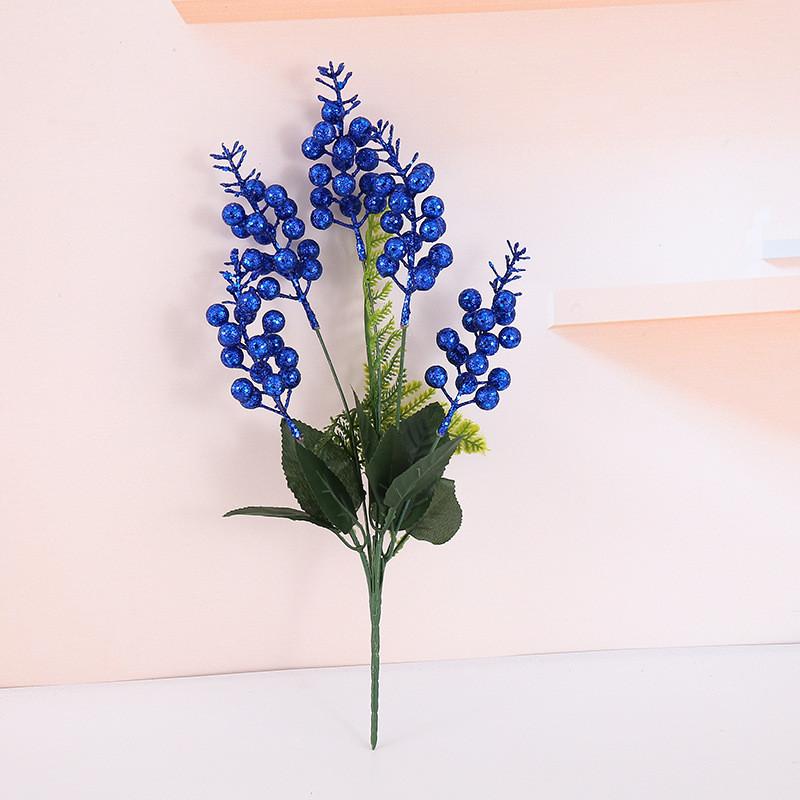 Decorative Flower Christmas Bundle With Christmas Berry For Festive Display Home
