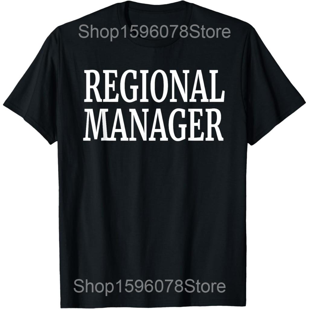 Regional Manager Assistant To The Management T Shirts Men Women Pure Cotton Humor Tee Shirt Short Sleeve Unisex Loose Clothing