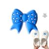 Blue Cartoon PVC Shoe Buckle: Cute Detachable Ornament for Hole Shoes