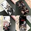 Anime M-Manga Vampire Knight Slim Black Shockproof Phone Case Fit For Xiaomi 12,11,12S Ultra & Redmi Note 11,10T,9,9A,8Pro,8T,5G
