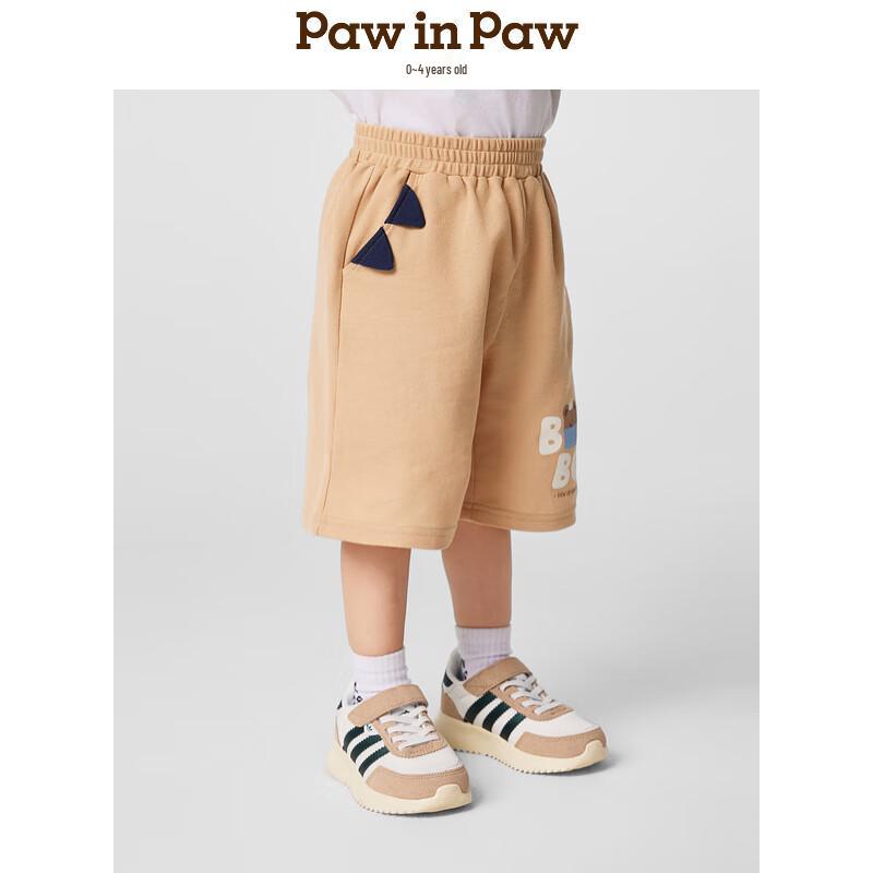 PawinPaw 2025 S/S Baby Boy s Cartoon Bear Casual Shorts 90