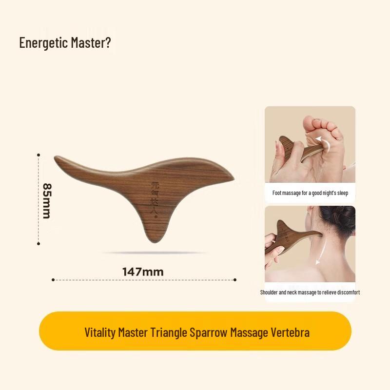

Yuanqi Daren Triangle Shoulder Acupressure Tool