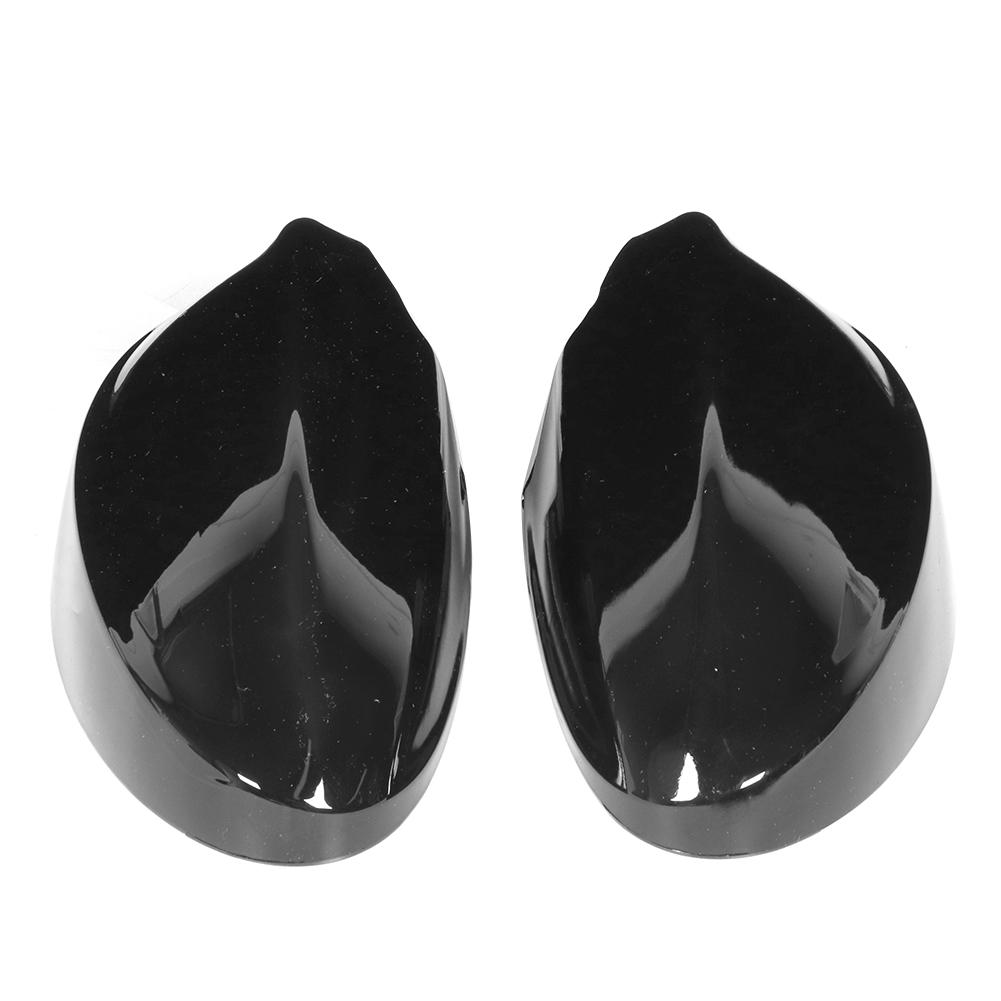 Pair of Rearview Mirror Cover Caps 51167135097 51167135098 Fits for E90 E91 325i 328i Sedan 330i