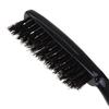 Pro Salon Black Hair Brushes Comb Slim Line Teasing Combing Brush Styling Tools DIY Kit Professional