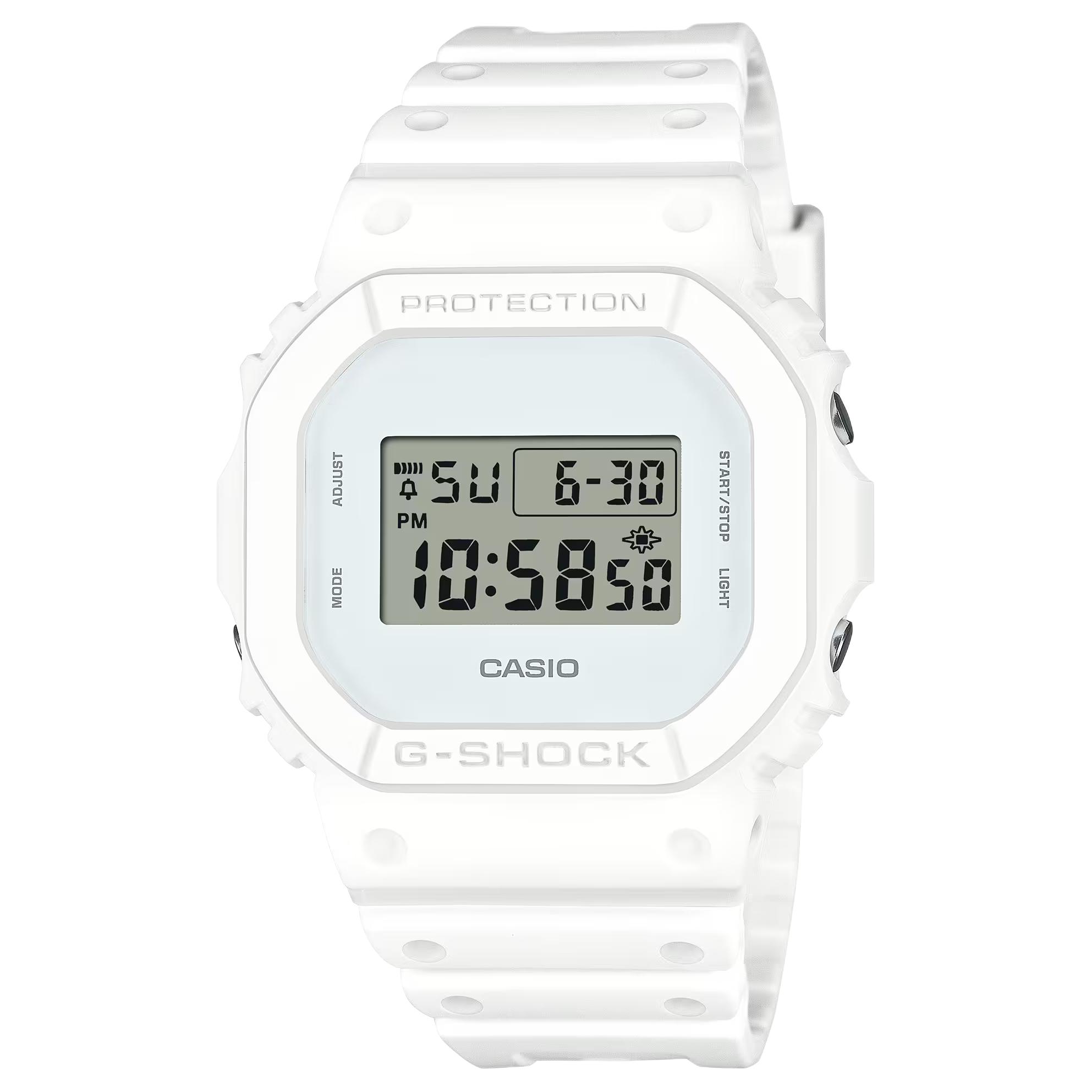 CASIO 5600 Quartz Movement Resin Strap Watch Men s Watches Gray Dial DW-5600WW-7JF Gray Dial