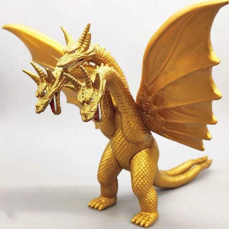 24cm Godzilla King of Monsters Runaway Mechanical Red lotus Planet Godzilla Action Figure Collection Model Toy Kid Birthday Gift