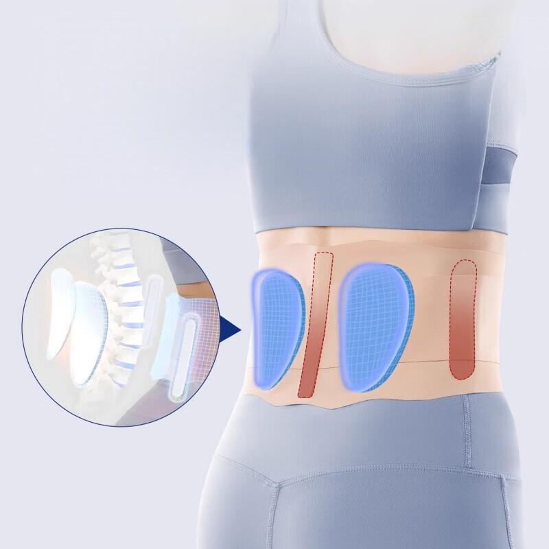 Tingbai Women's Summer Fitness Breathable Waist Support Belt