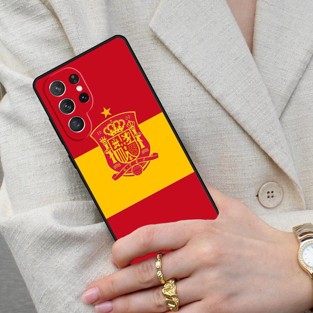 Espana Spanish Coat of Arms Cell Phone Case for Samsung Galaxy S26 Ultra S25 S24 S23 S22 S21 S20 Note10 Cover