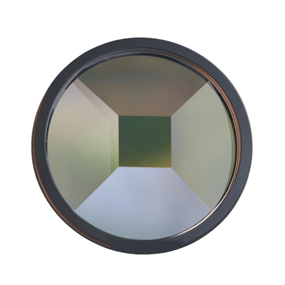 49mm Kaleidoskop Mehrbild-Fotografie-Filter für 50/55 1.8 Small Piggy Lens Polaroid I-2.