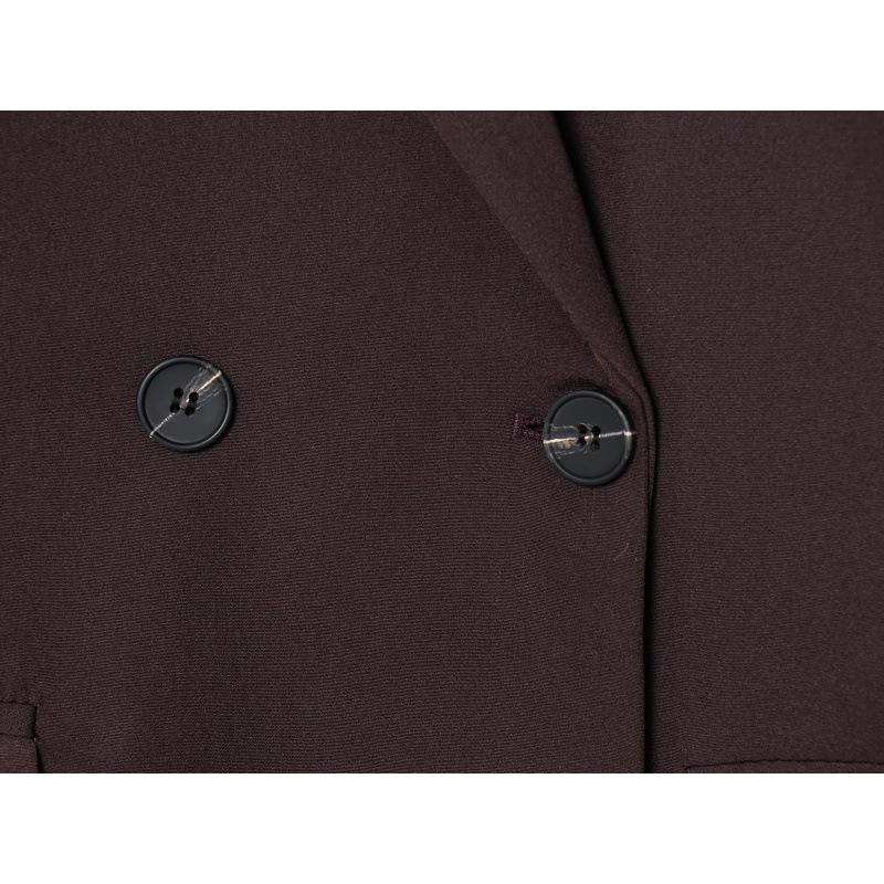 European & American Style 2025 Autumn/Winter Oversized Double-Breasted Casual Blazer