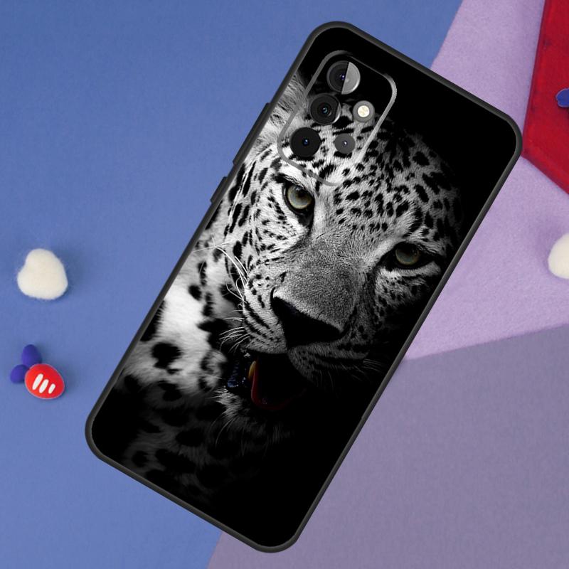 Cheetah Panther Snow Cheetah Case For Samsung Galaxy A13 A16 A26 A36 A56 A06 A55 A35 A15 A54 A34 A14 A53 A12 A22 A32 A52