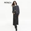 MO&Co. Removable Collar Merino Wool Cashmere Knit Cardigan