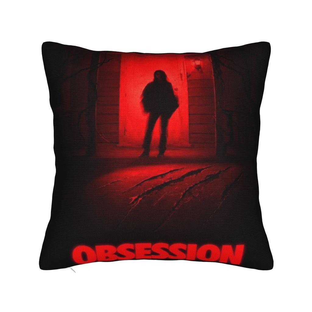 Decorative Pillowcase Obsession 2026 Horror Movie  Merchandise Home  Throw Pillow Case Cover Zippered Multi Size