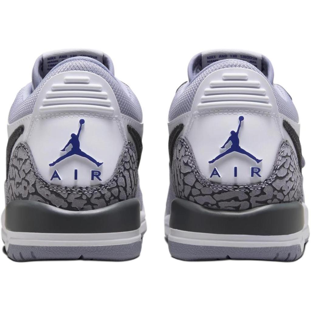 Jordan Air  Legacy 312 Low Comfortable Cushioning Durable Breathable Low Top Casual Shoes Kids Sneaker White Dark-Blue Gray CD9054-108