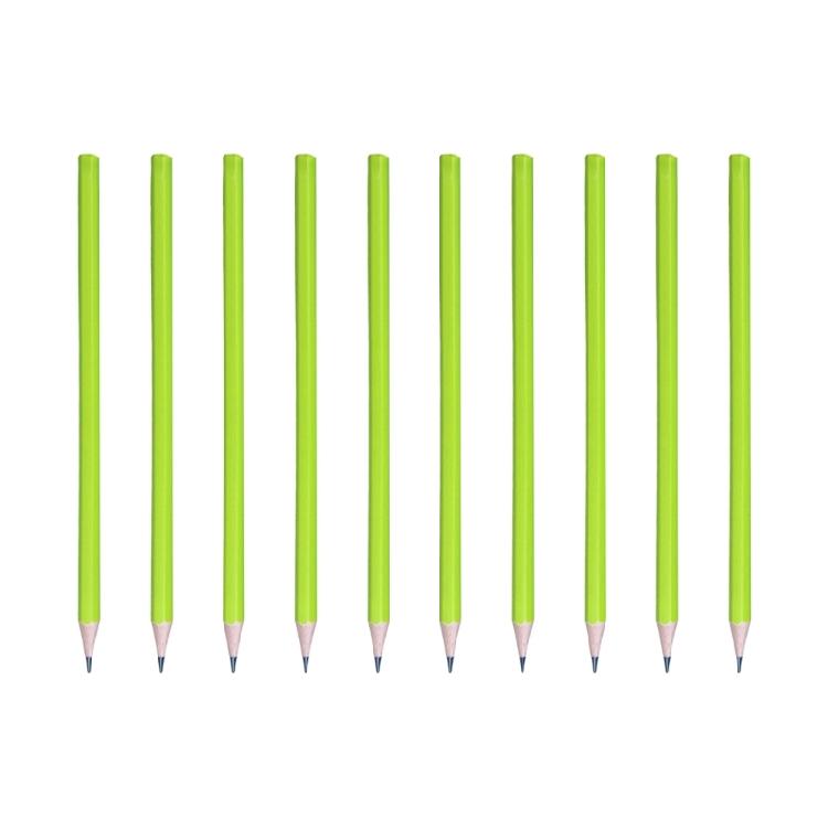 10Pcs Count Classroom Pencils 2B Exam Ready Durablity Wood with Identification Marking
