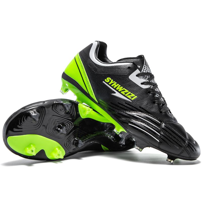 Scarpe da calcio da uomo FG/TF a taglio basso nuove aderenti anti-sfregamento professionali per campo gioco libero scarpe da calcio a cinque per adolescenti