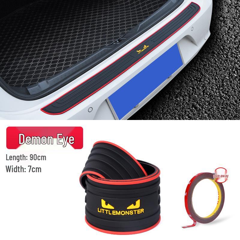 Rear Trunk Anti-Collision Rubber Protector Strip