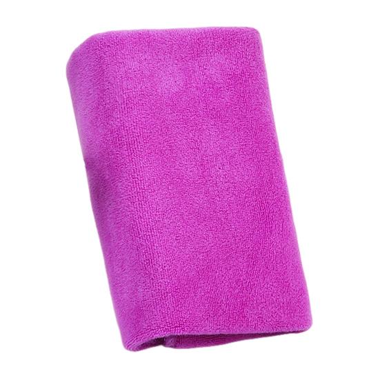 

Полотенце-тюрбан из микрофибры 14 x 30 Впитывающее полотенце для ванной Комнатное полотенце Кухонная уборка 1pc фиолетовый