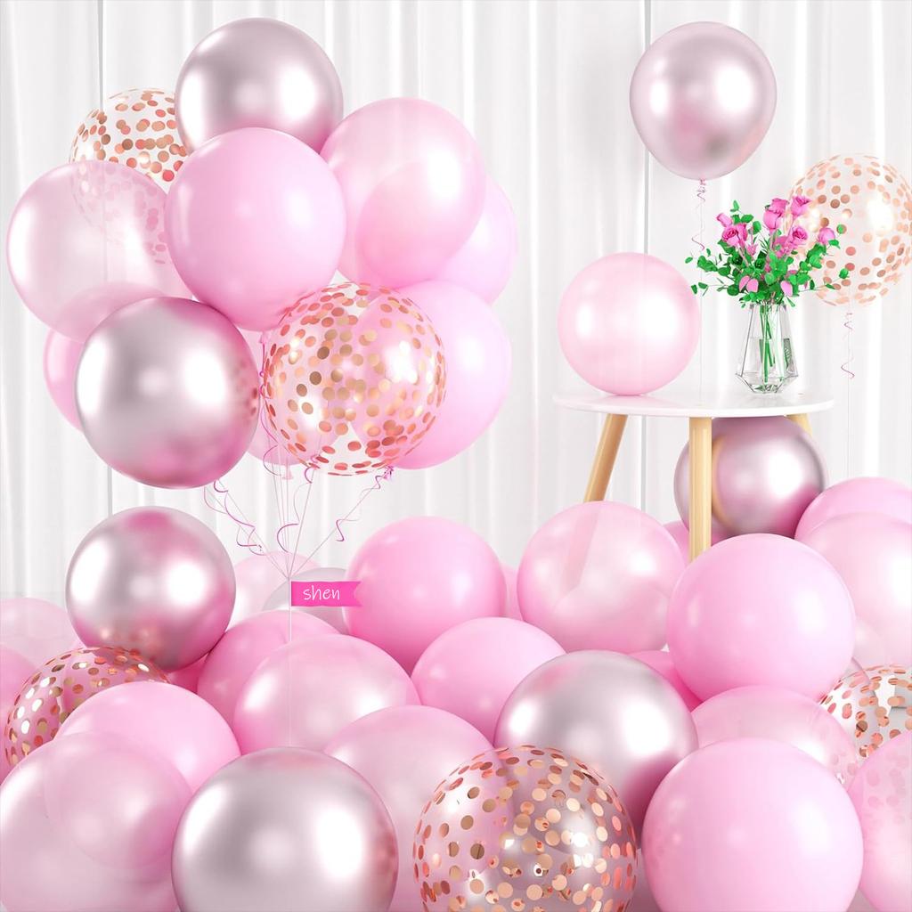 Romantic Latex Balloon Set Birthday Party Holiday Decoration Wedding Scene Photo Props