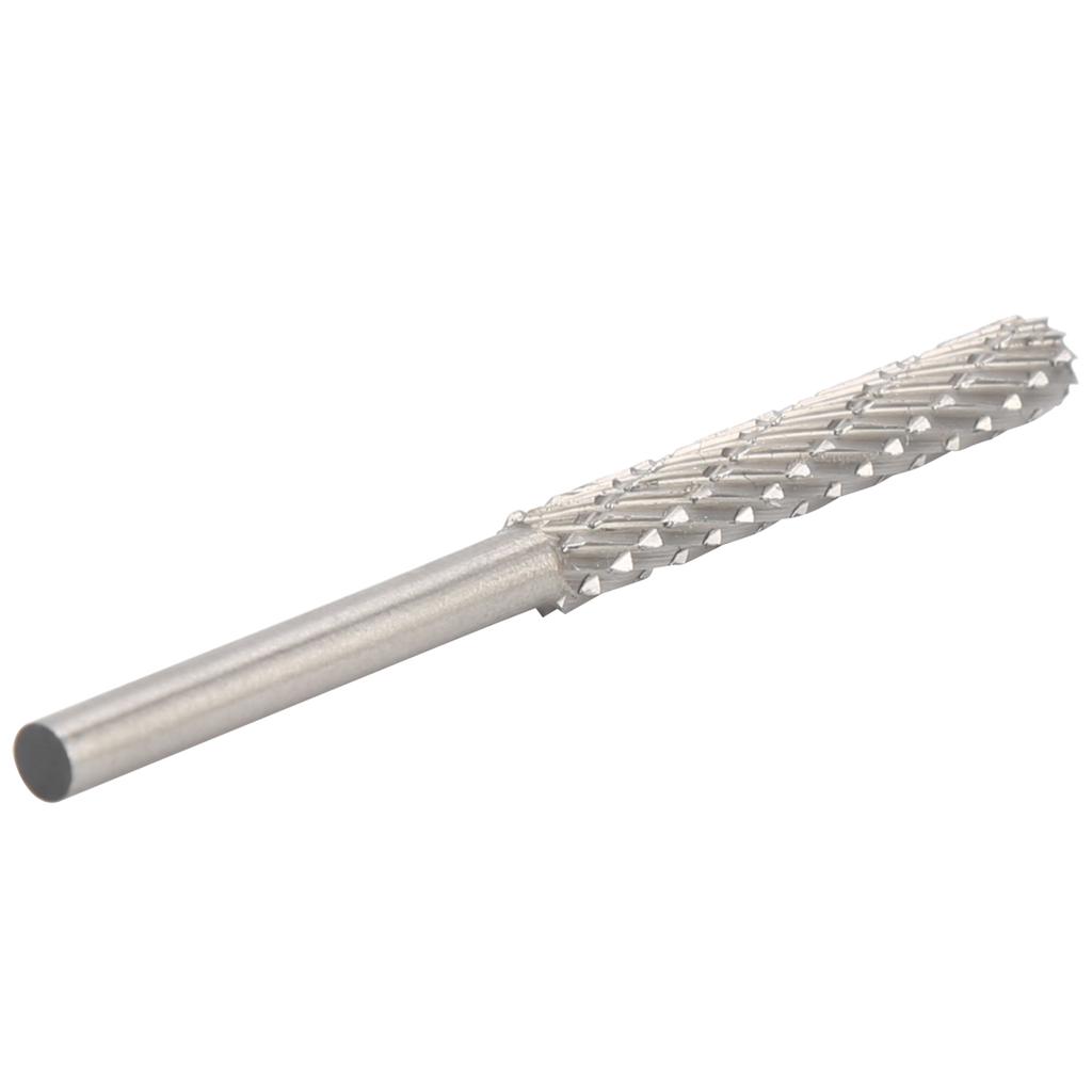 Brusná hlava z wolframové oceli Řezbářský pilník Dřevoobráběcí 2-zrnité Rotační tvrdokovové frézy 3x5x30x54